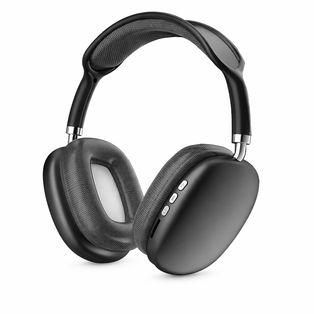 Audífonos Bluetooth P9 Plus Max – Negro