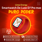 Smartwatch Rojo D7 Pro Max De Luxe