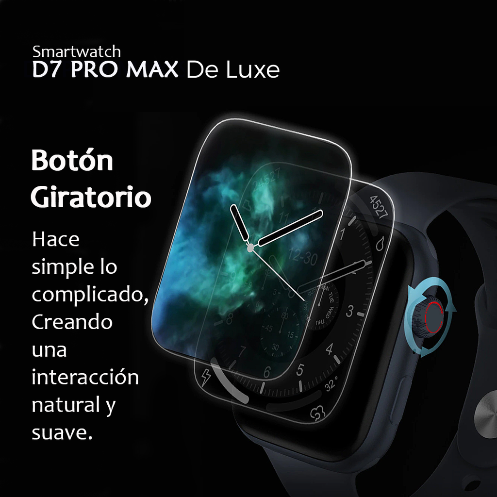 Smartwatch Rojo D7 Pro Max De Luxe