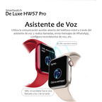 Smartwatch Azul HW57 Pro De Luxe
