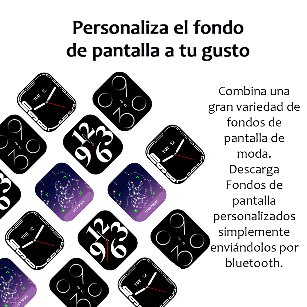 Smartwatch Negro Z37 Classic